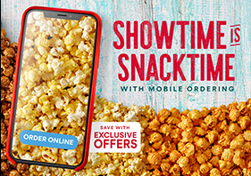 showtime is snacktime with mobile ordering